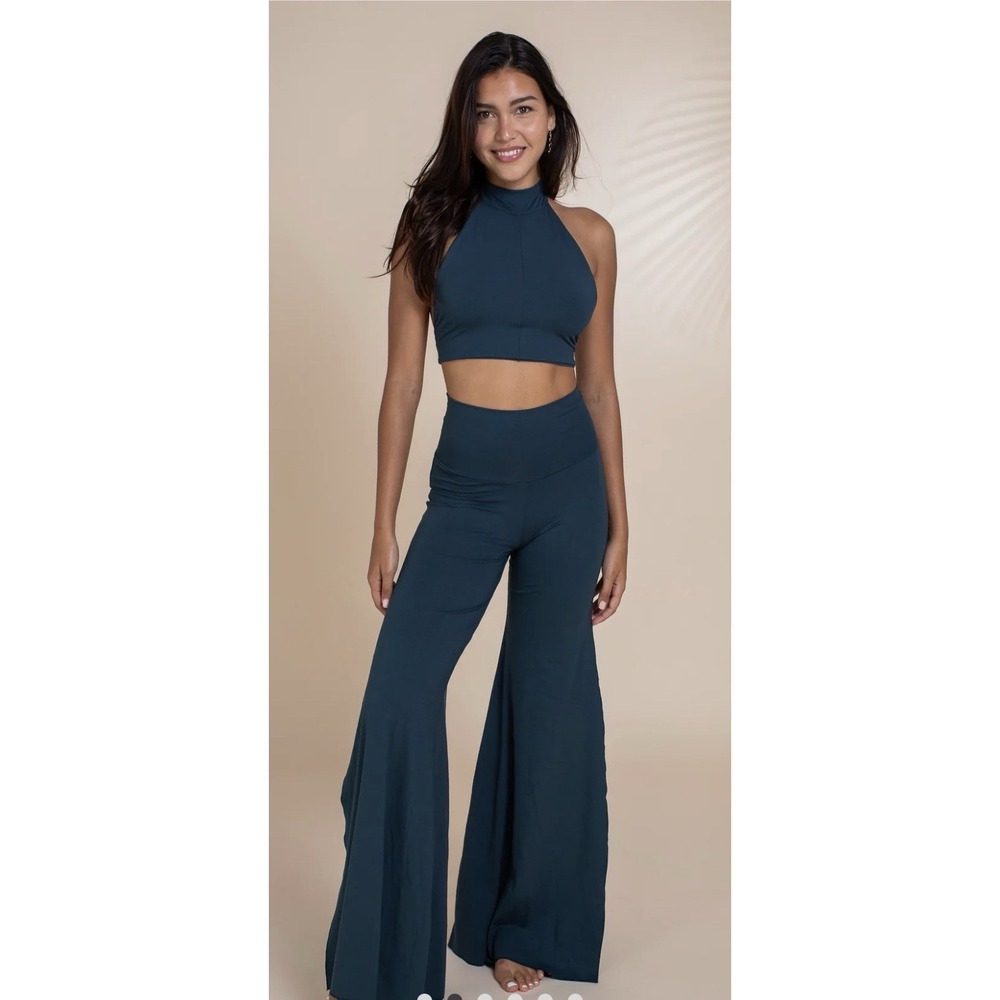 Royal Codes Cleopatra Slit Pants Sz S Navy